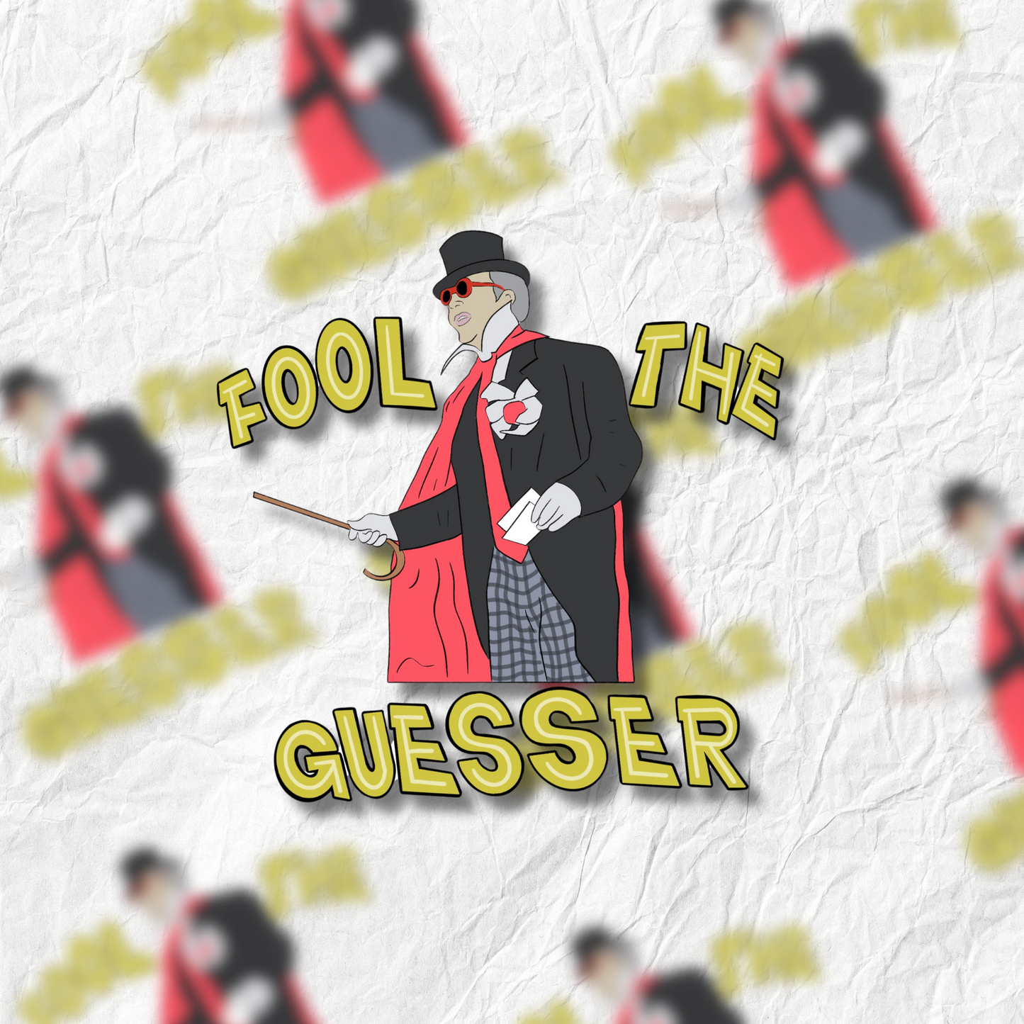 Fool the guesser - The Jerk - Sticker