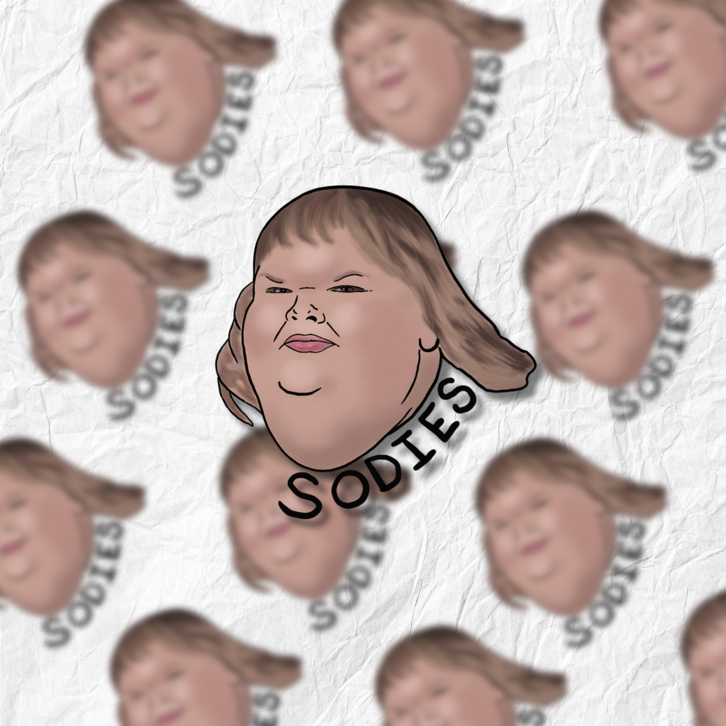 1000lb Sisters - Tammy - SODIES - Sticker.