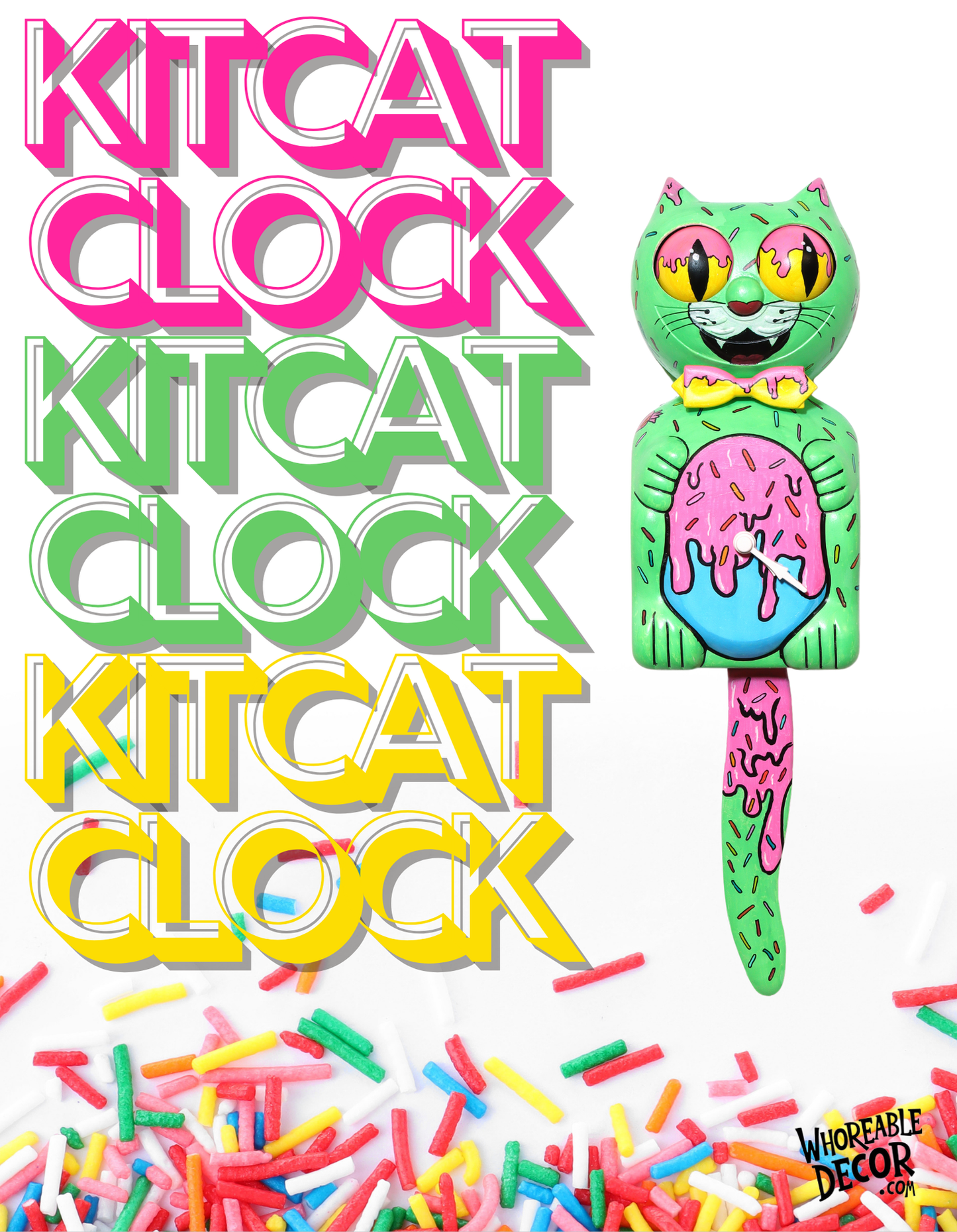Candy Theme - Kit Cat Klock