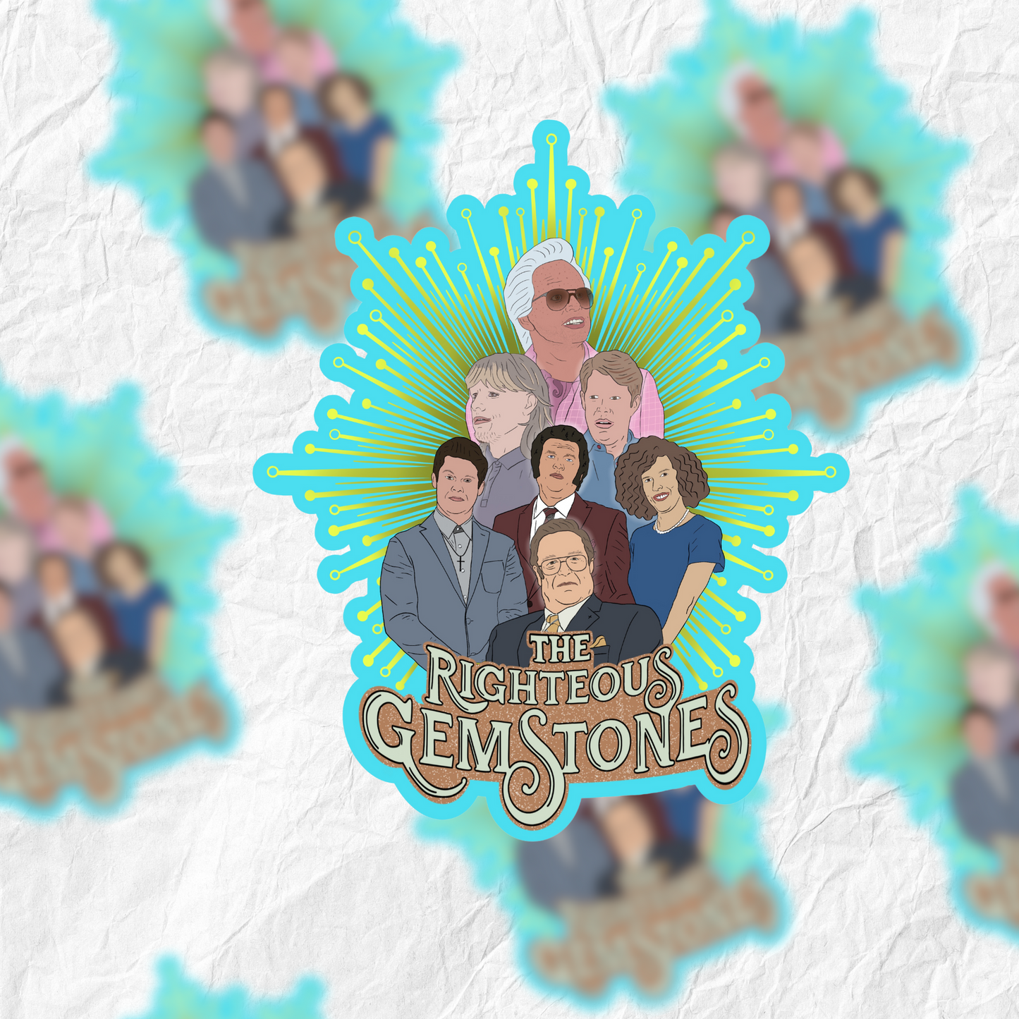 Everyone - The Rightous Gemstones - Sticker