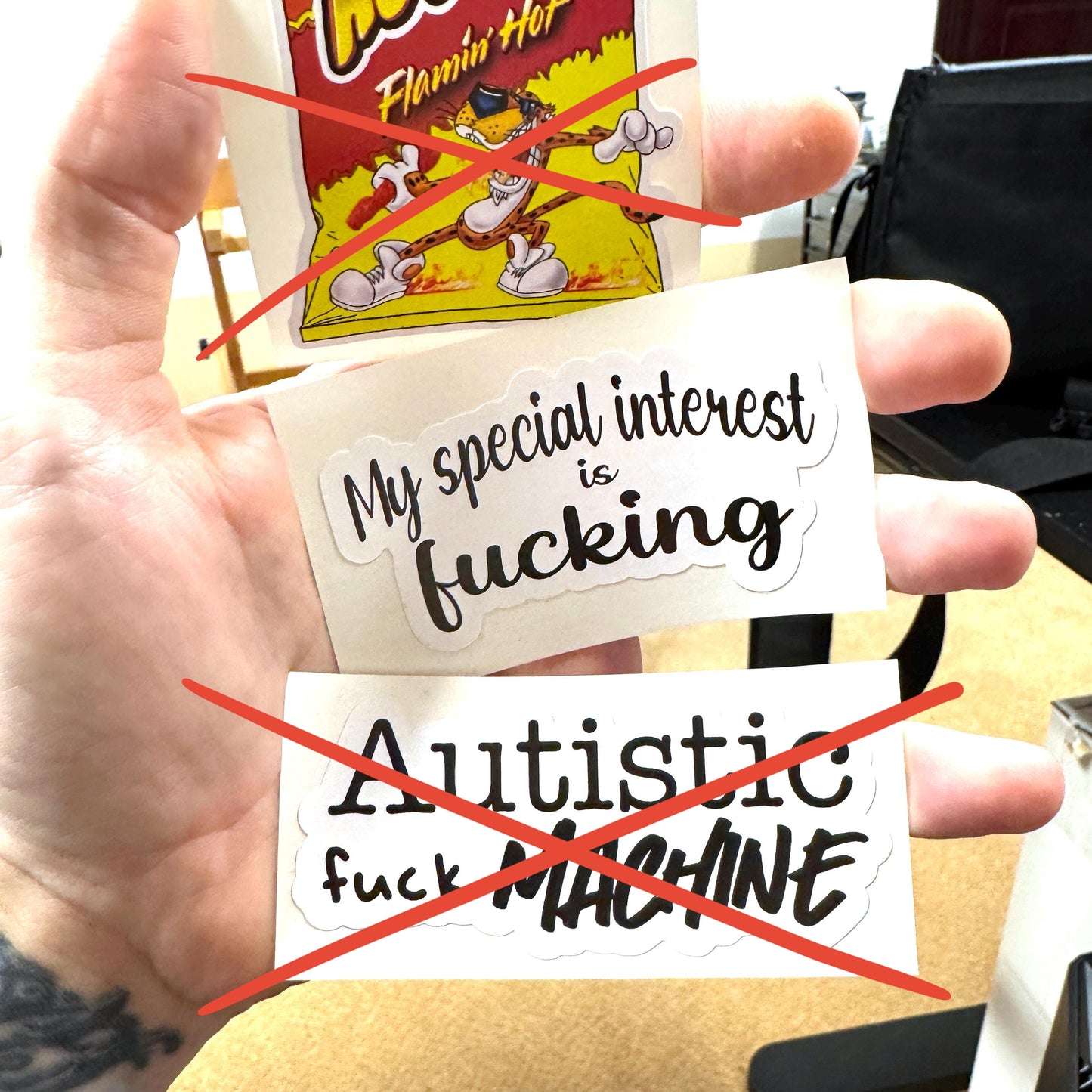 My special interest is fucking Sticker