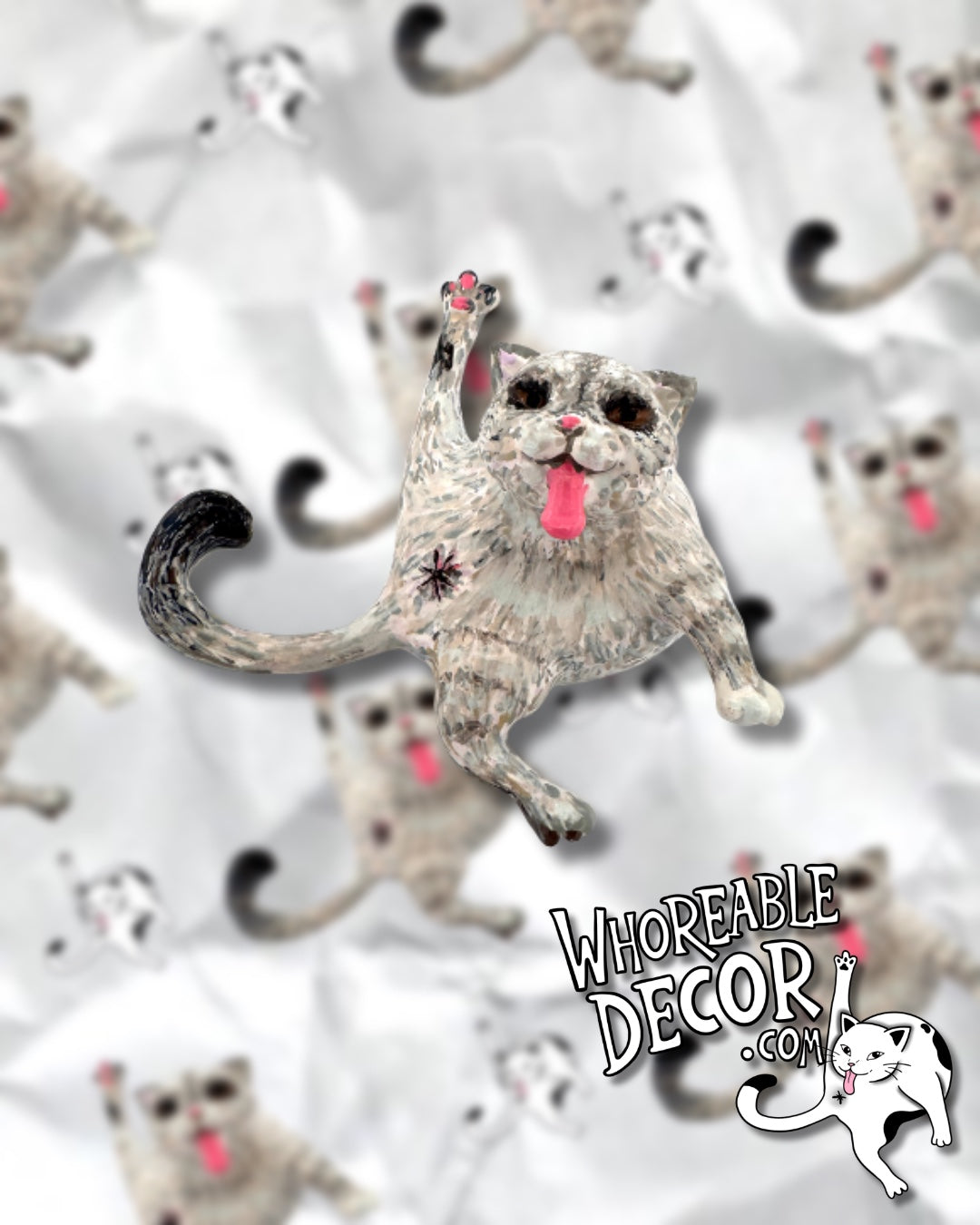 Collectible Whoreable Cat Figurine - Olivia Benson
