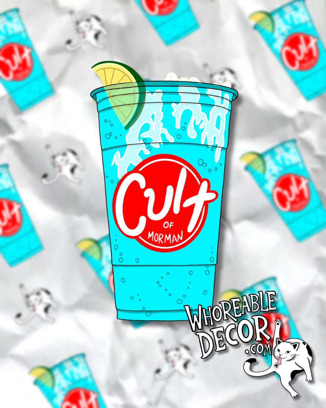 Dirty Cult Soda - sticker