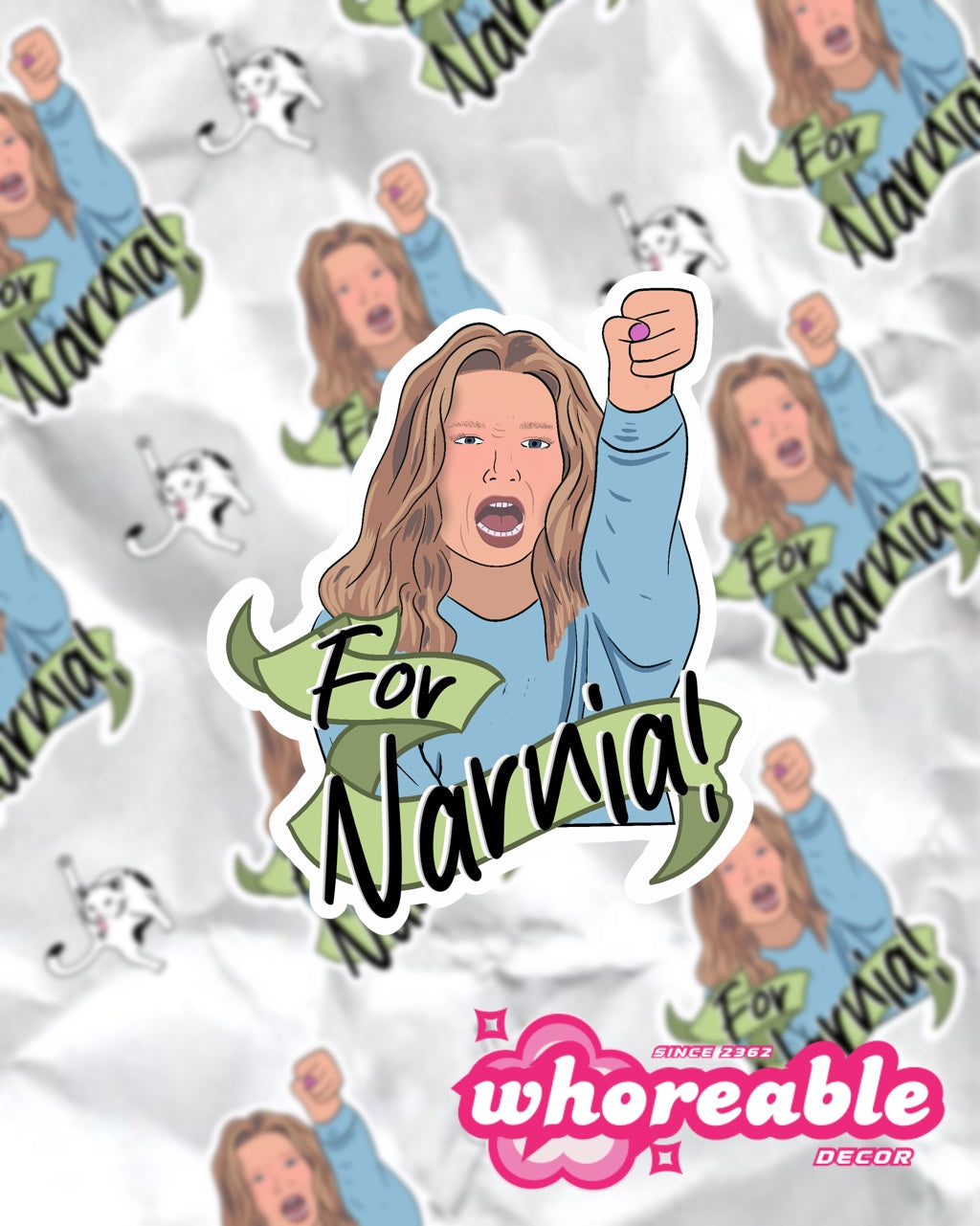 For Narnia - Baylen out loud - Sticker
