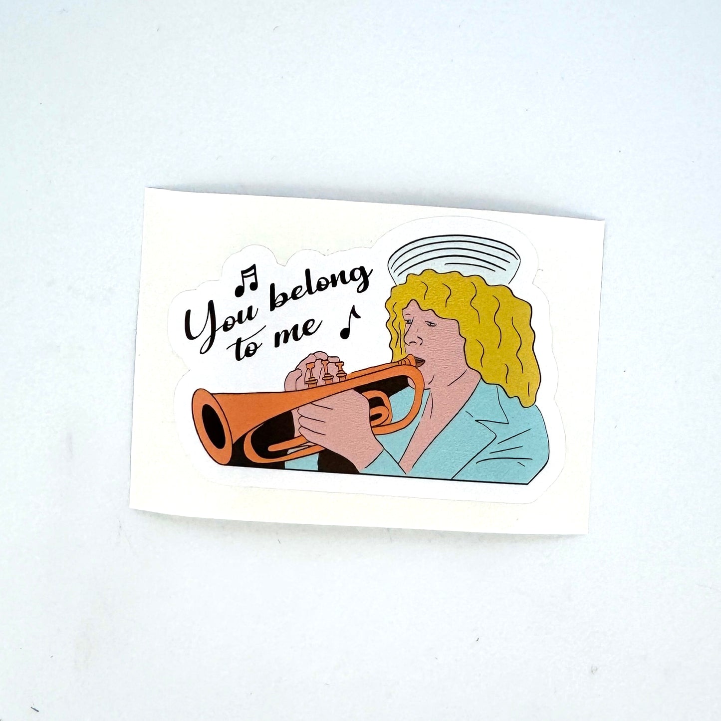 You belong to me - The Jerk - Sticker