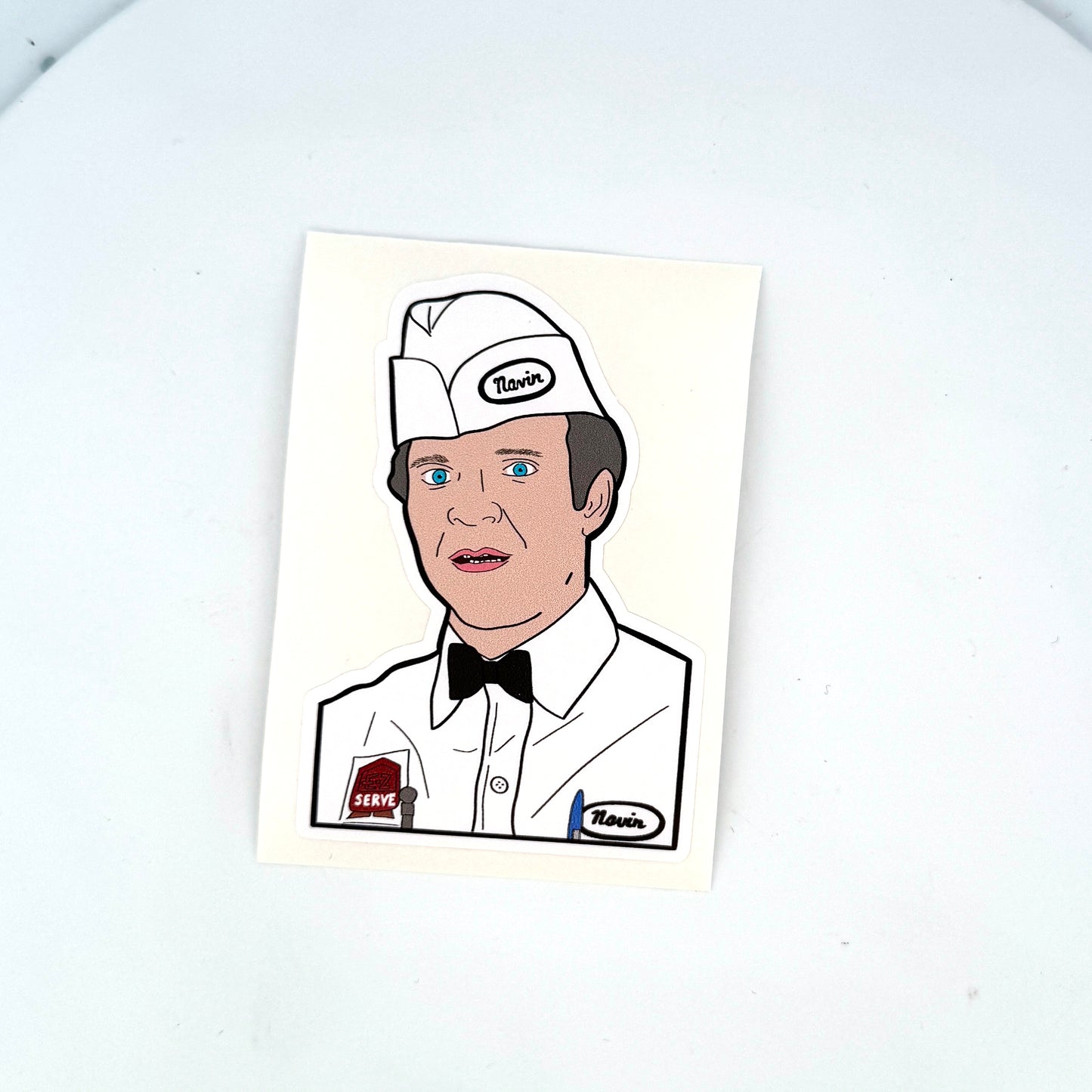 Navin Johnson - The Jerk - Sticker - Whoreable Decor