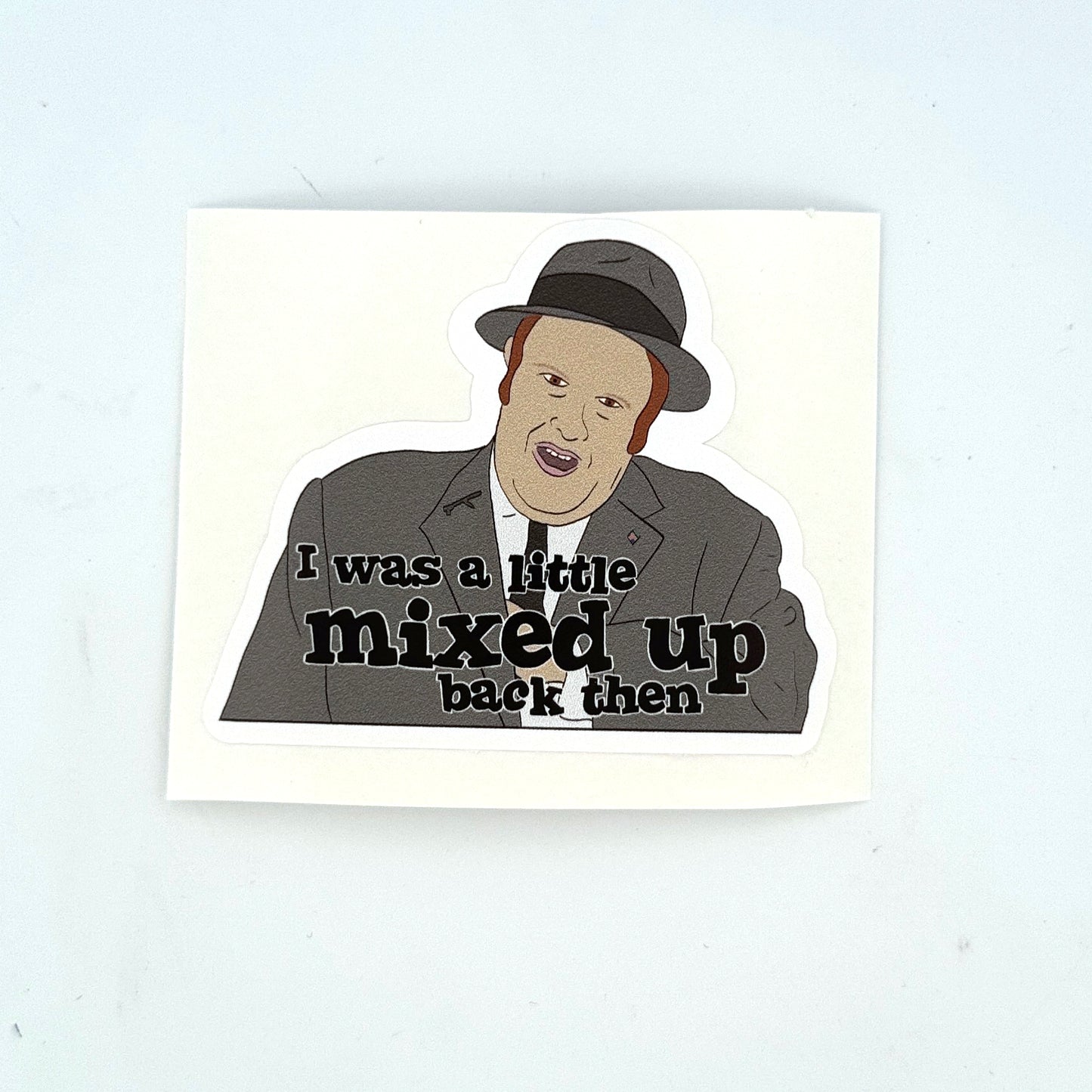 I was a little mixed up - The Jerk - Sticker