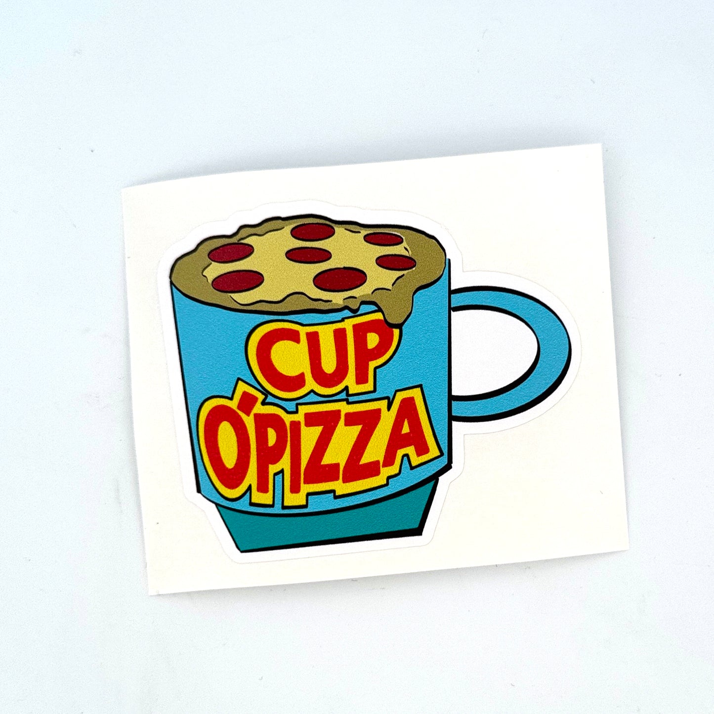 Cup O Pizza- The Jerk - Sticker