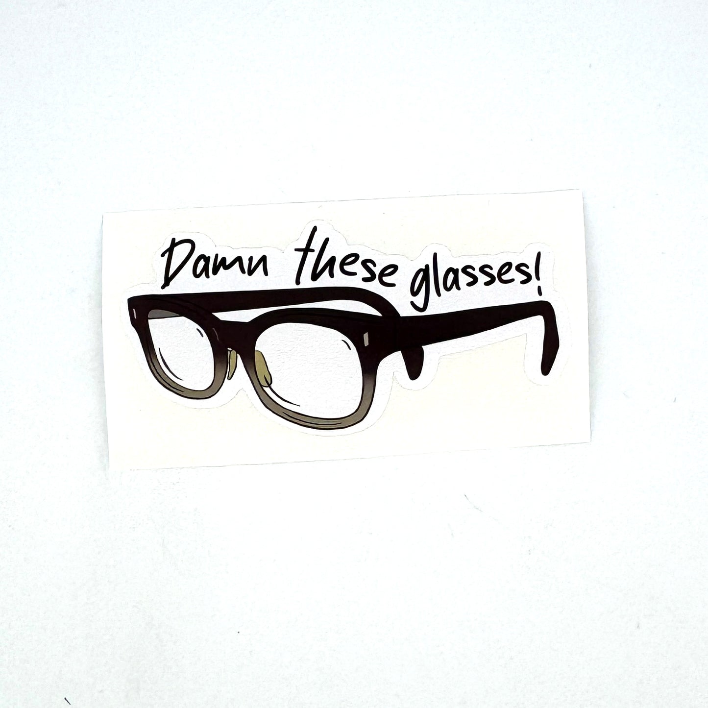 Damn these glasses - The Jerk - Sticker