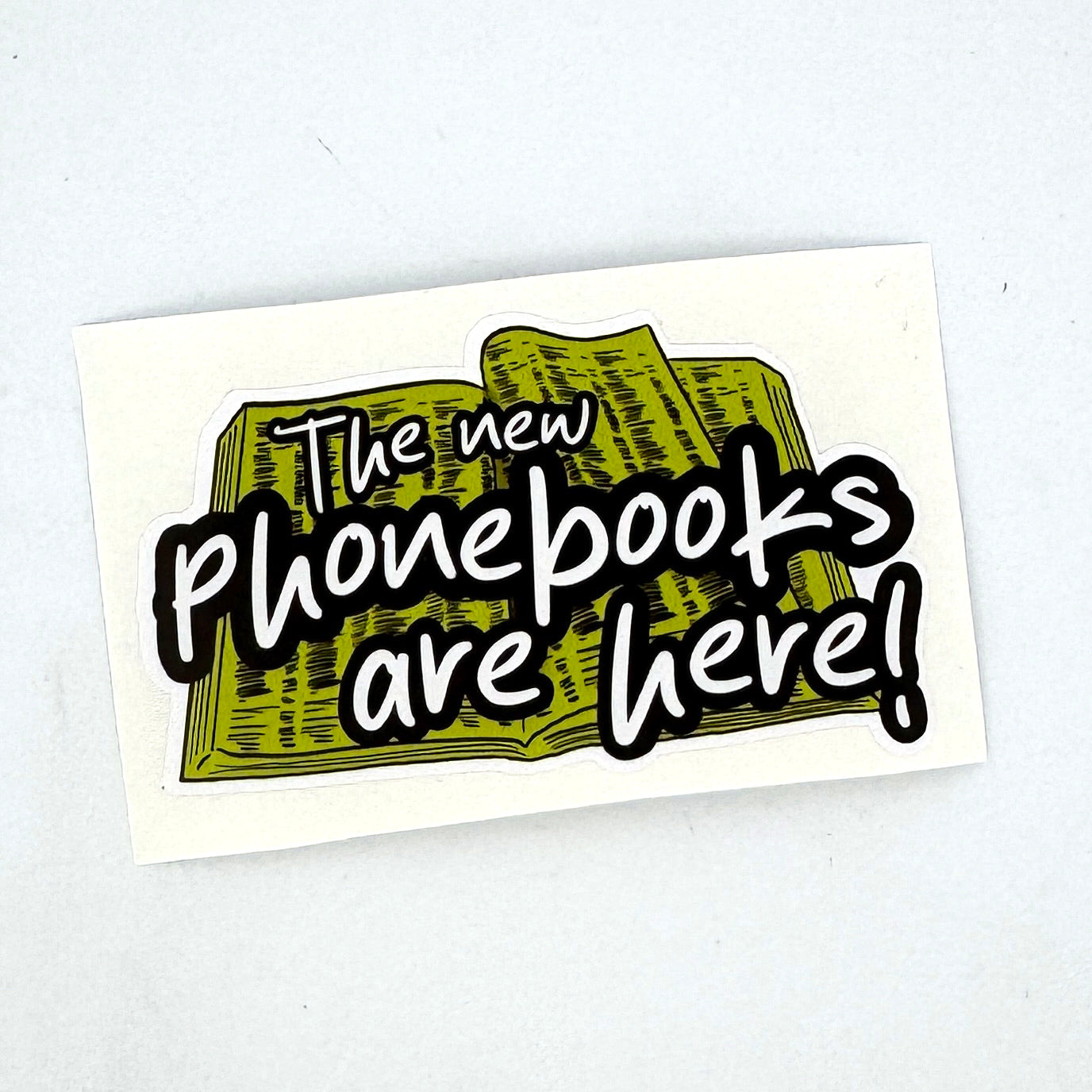 Phone books - The Jerk - Sticker