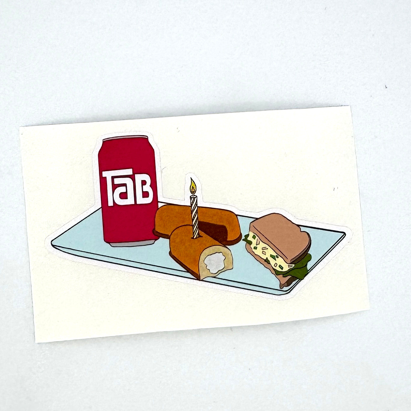 Birthday dinner - The Jerk - Sticker
