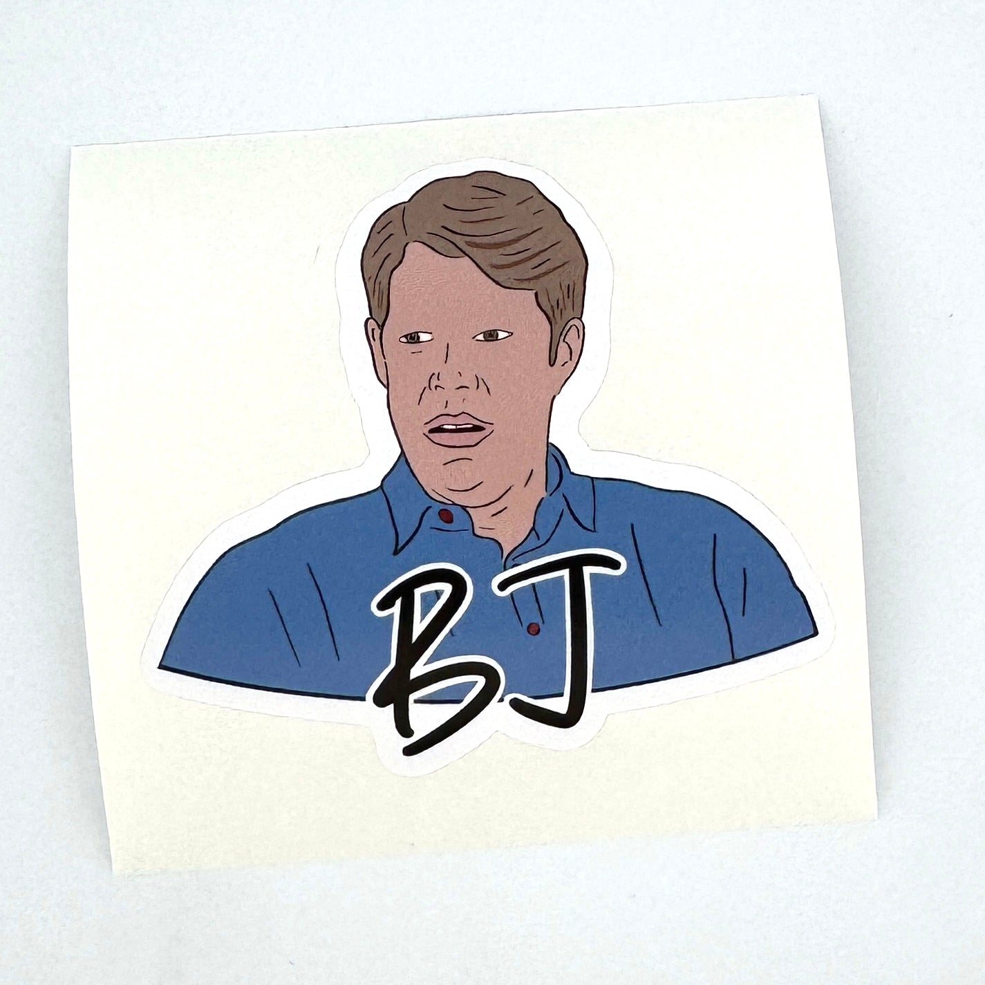 BJ - The Rightous Gemstones - Sticker - Whoreable Decor