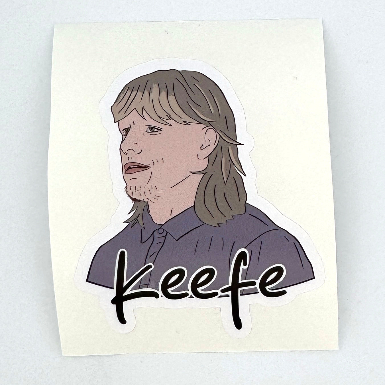 Keefe - The Rightous Gemstones - Sticker - Whoreable Decor