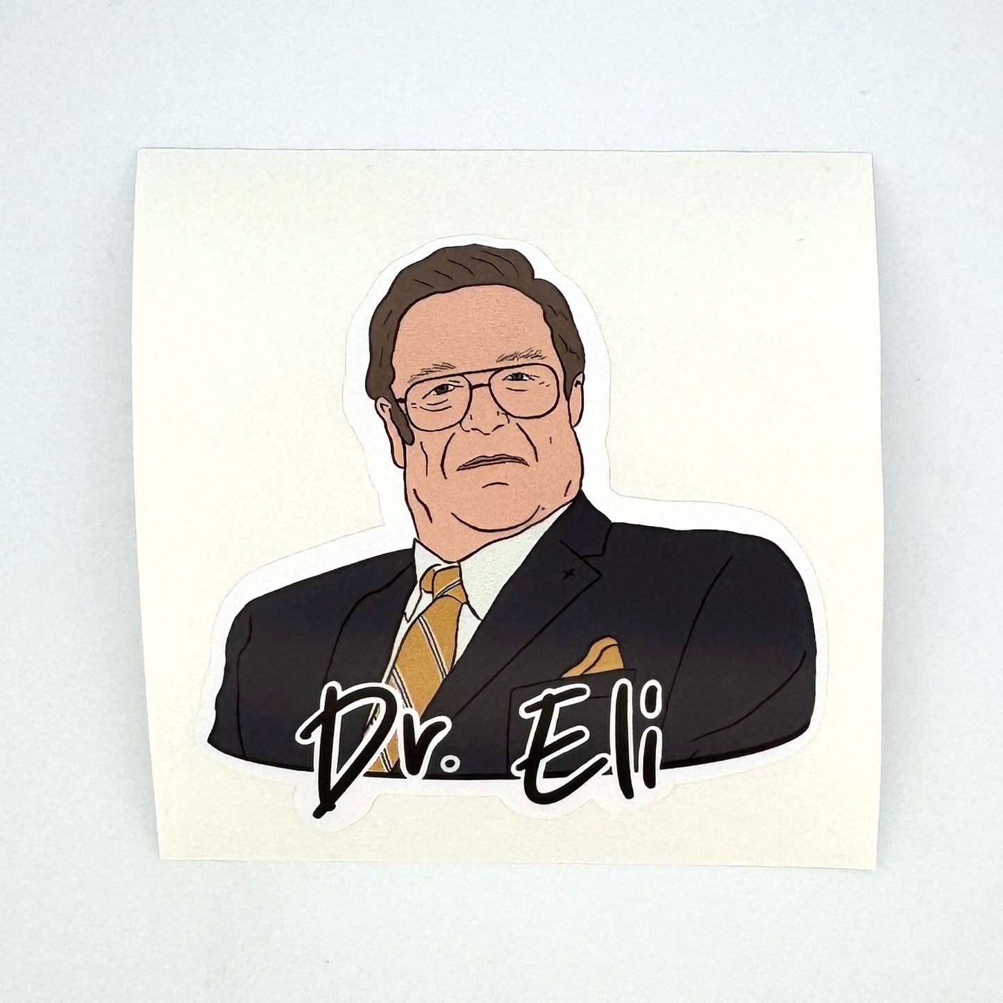 Dr. Eli - The Rightous Gemstones - Sticker - Whoreable Decor