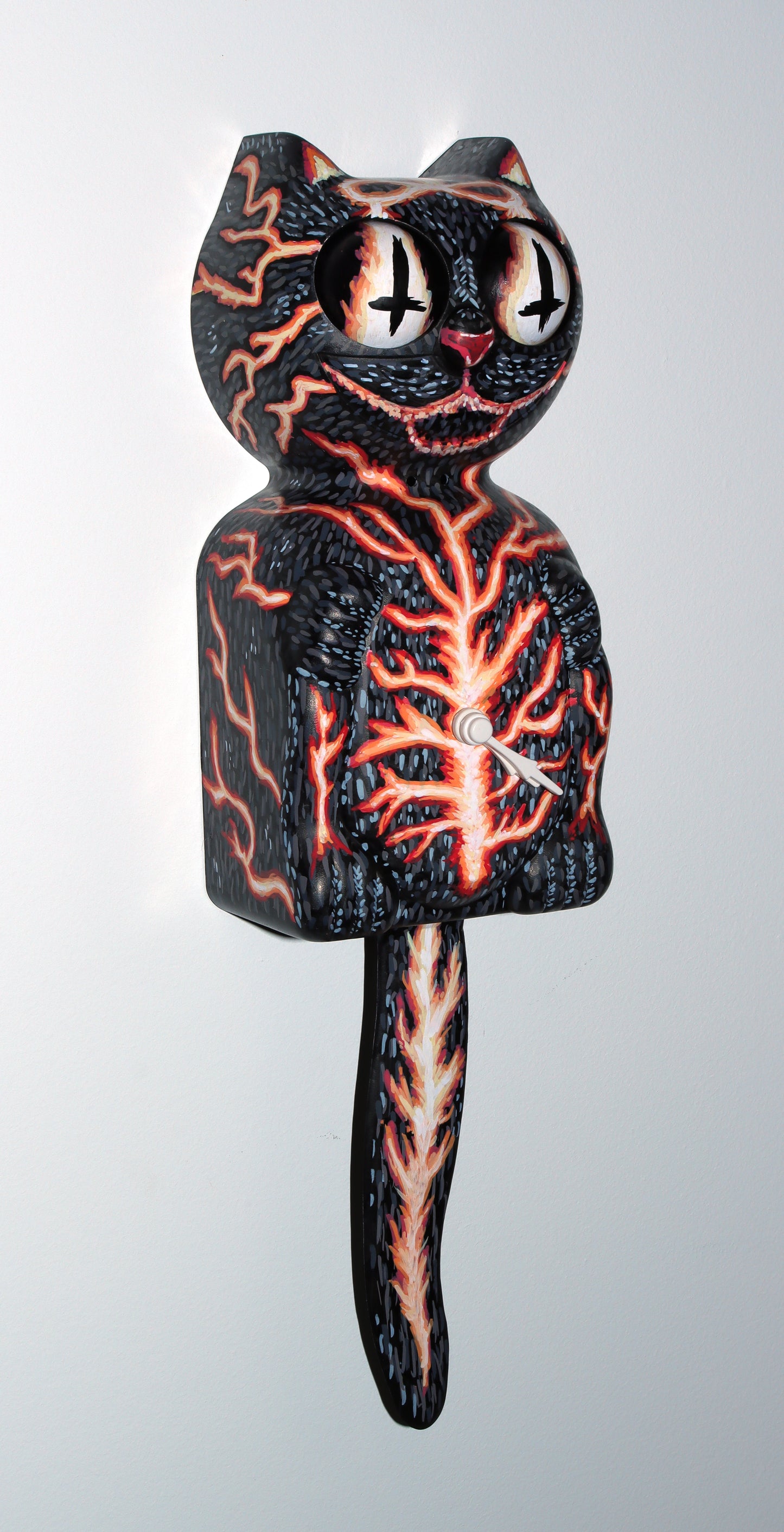 Evil Hellfire Kit Cat Klock - Whoreable Decor