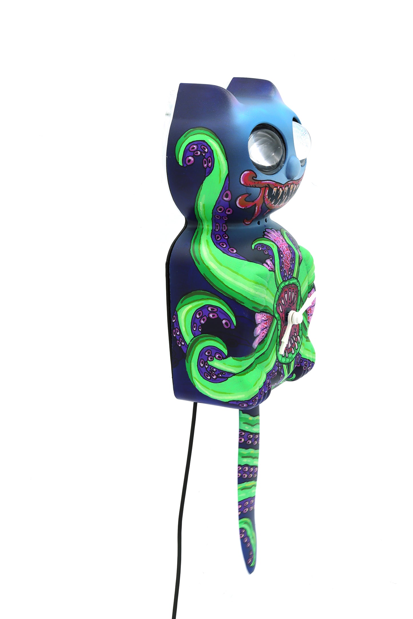 Kraken with digital eyes - Kit Cat Klock