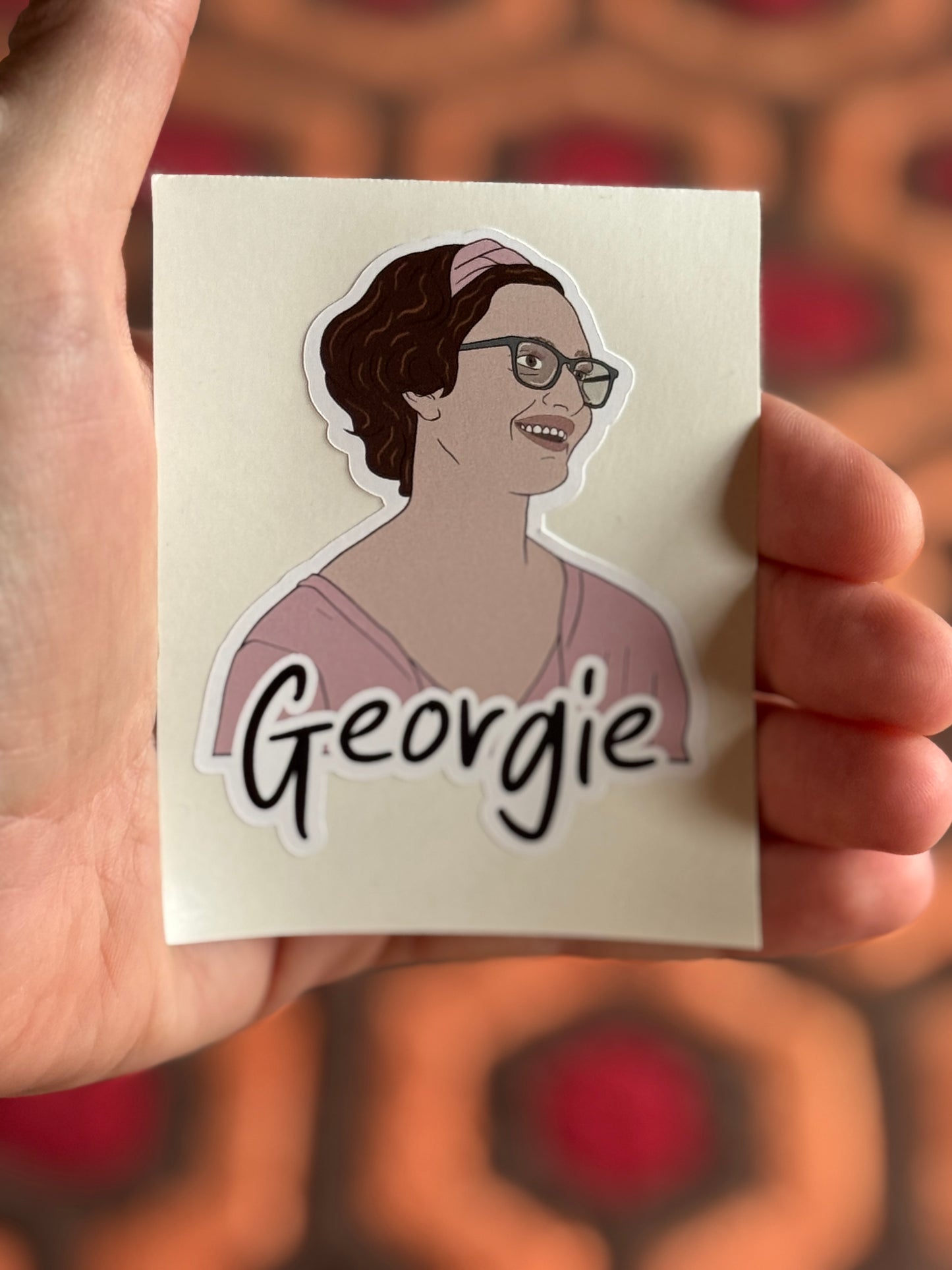 Love On The Spectrum - Georgie - sticker