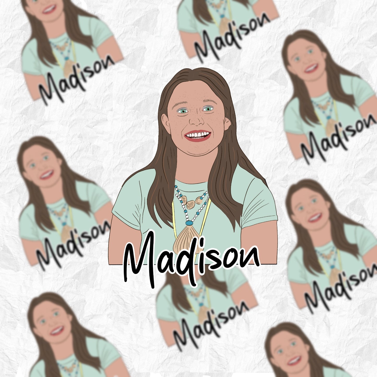 Love On The Spectrum - Madison - sticker