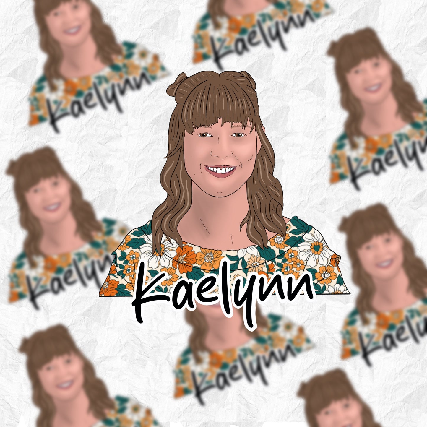 Love On The Spectrum - Kaelynn - sticker