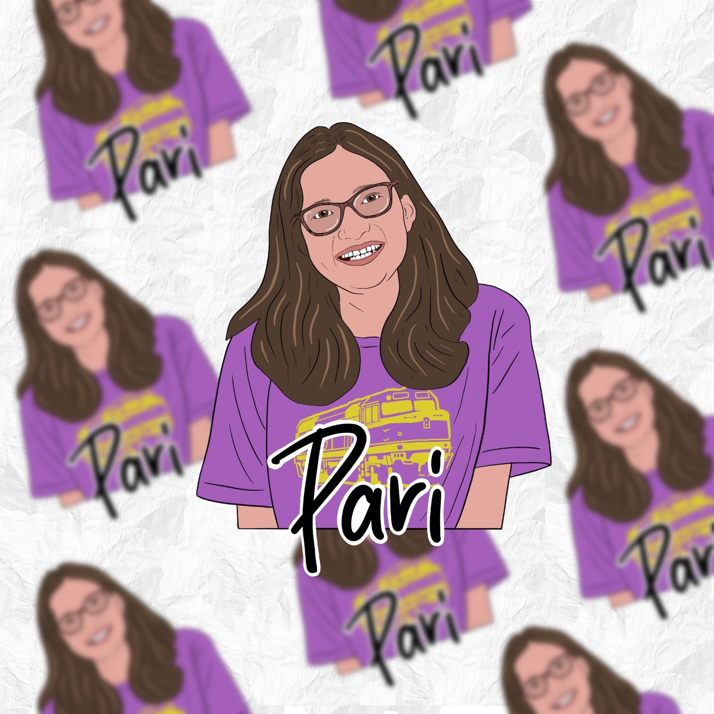 Love On The Spectrum - Pari - sticker - Whoreable Decor
