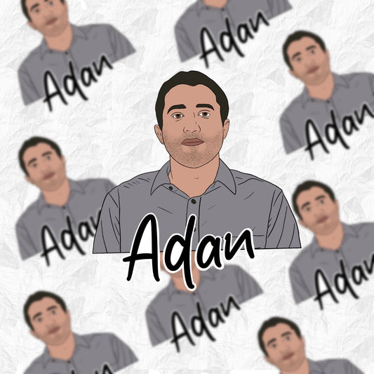 Love On The Spectrum - Adan - sticker - Whoreable Decor