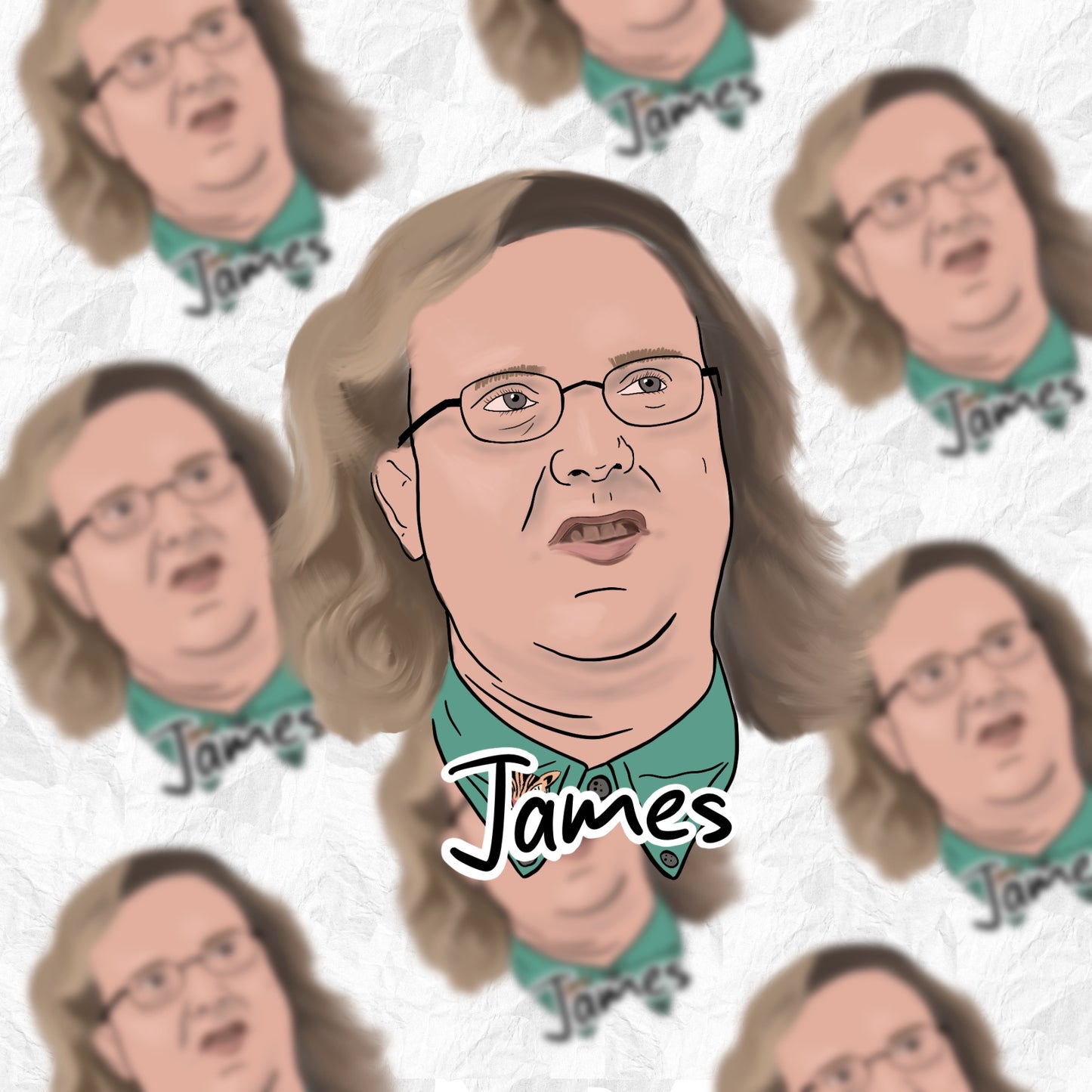 Love On The Spectrum - James - sticker