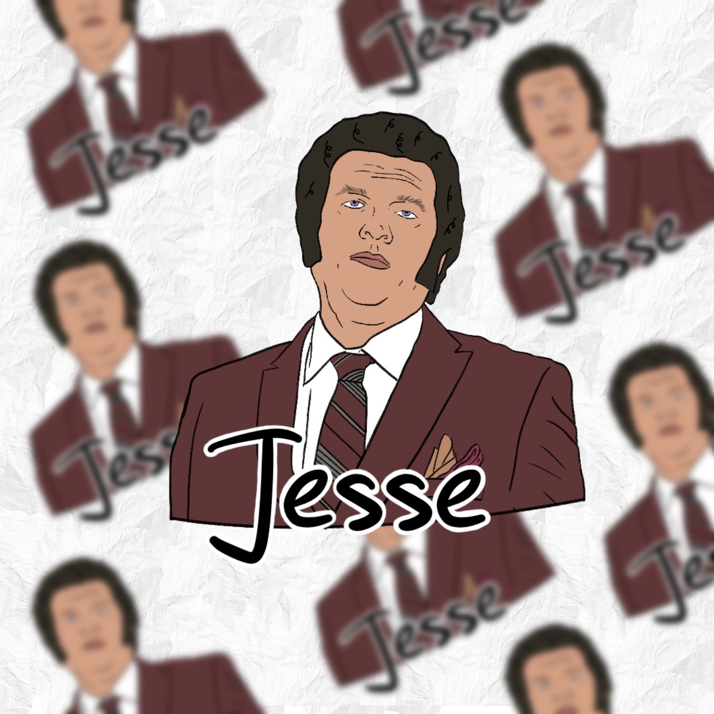 Jesse - The Rightous Gemstones - Sticker