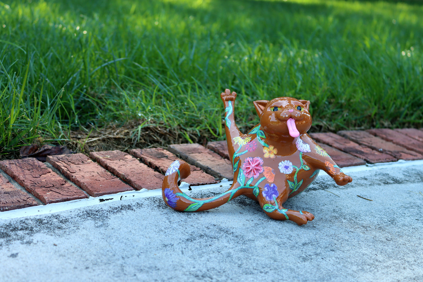 Collectible Whoreable Cat Figurine - Eras Piano