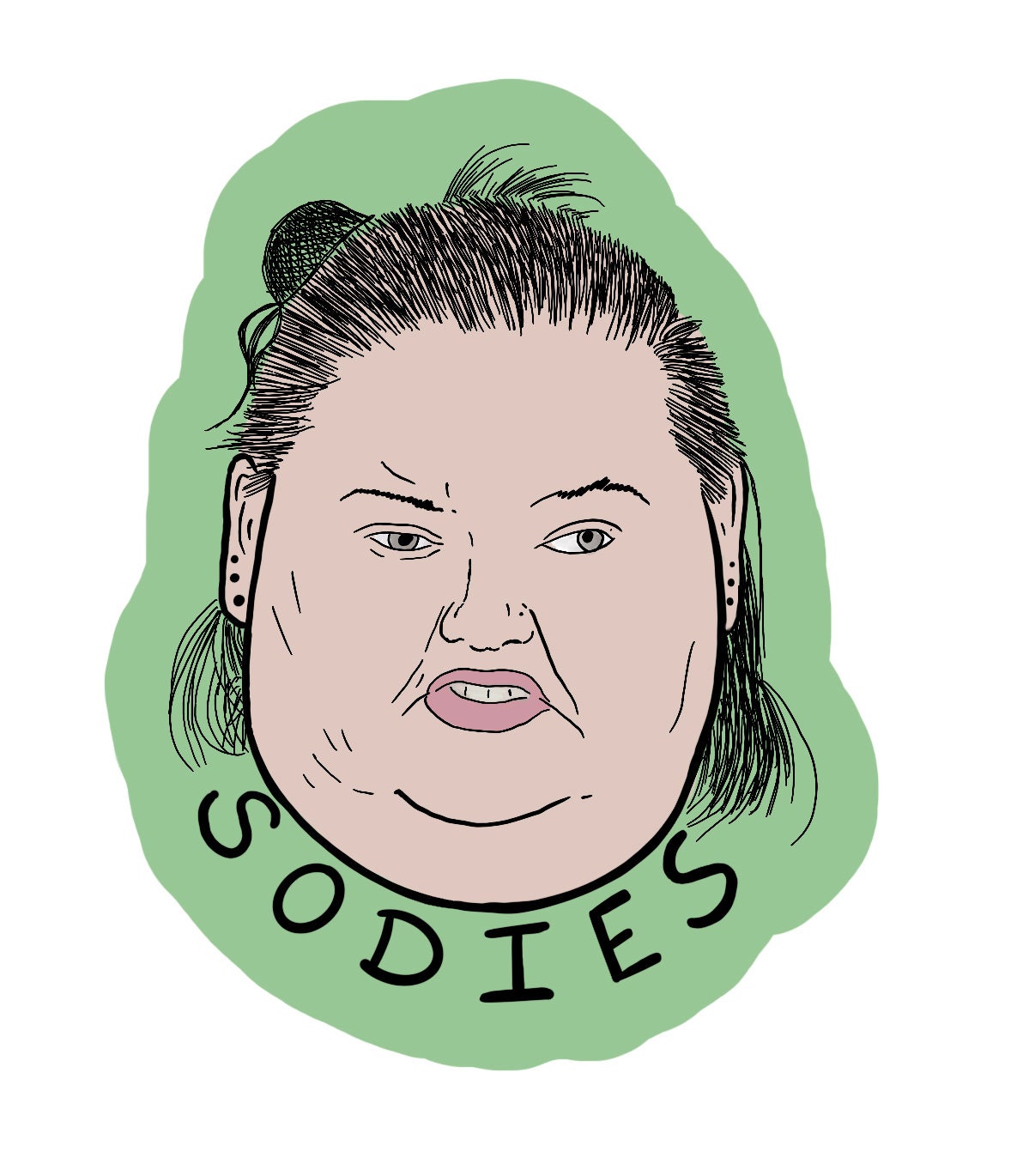 1000lb Sisters - Amy - SODIES - Sticker