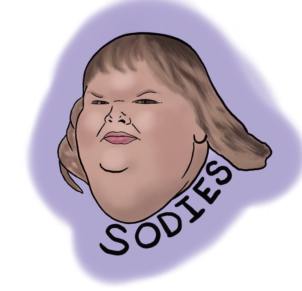 1000lb Sisters - Tammy - SODIES - Sticker.