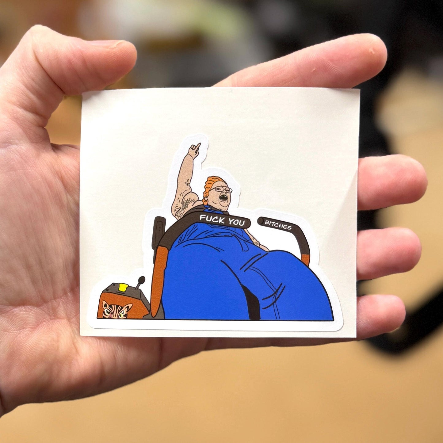 1000lb Sisters - Tammy - Lawnmower Races- Sticker
