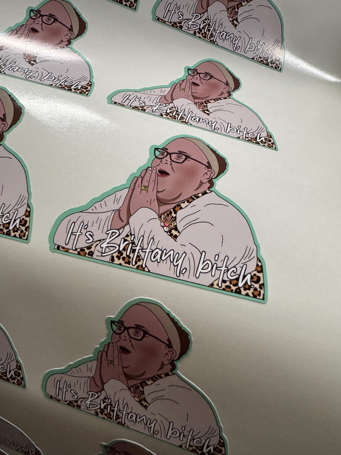 1000lb Sisters - Brittany - It's Brittany, Bitch - Sticker