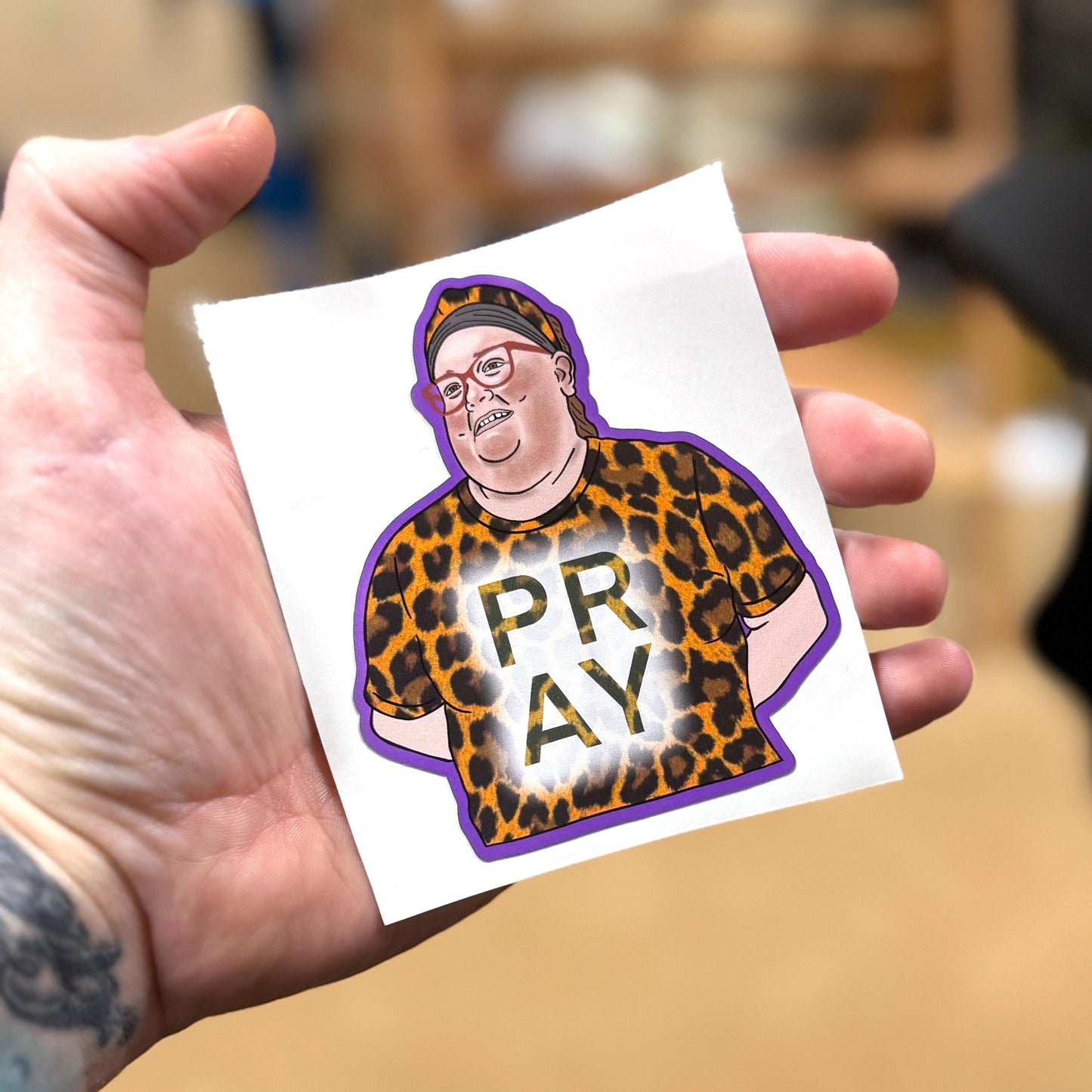 1000lb Sisters - Brittany - PRAY sticker