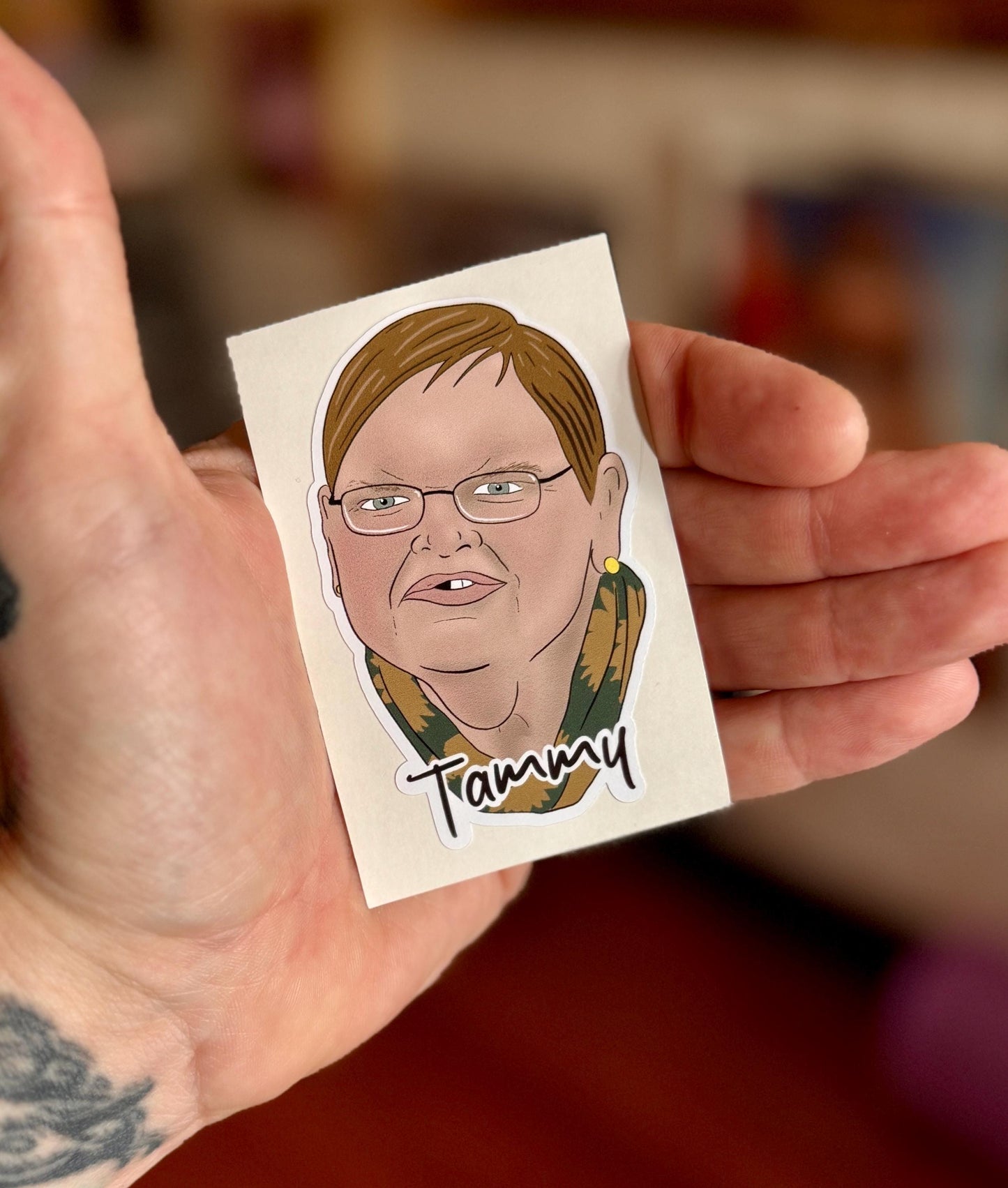 1000lb Sisters - Tammy - Season 6 Portrait - Sticker