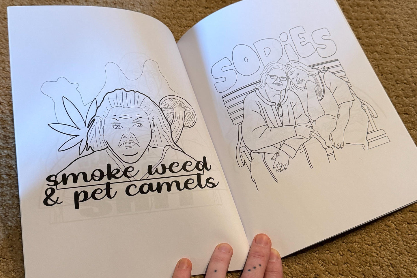 1000lb Sisters Coloring Book - Digital Download