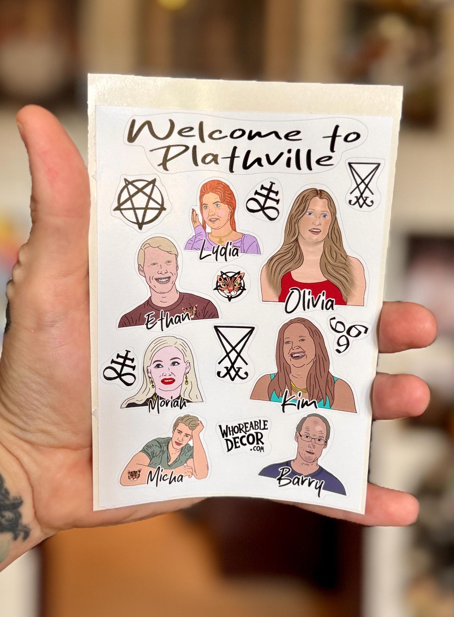 Welcome to Plathville - Sticker Sheet