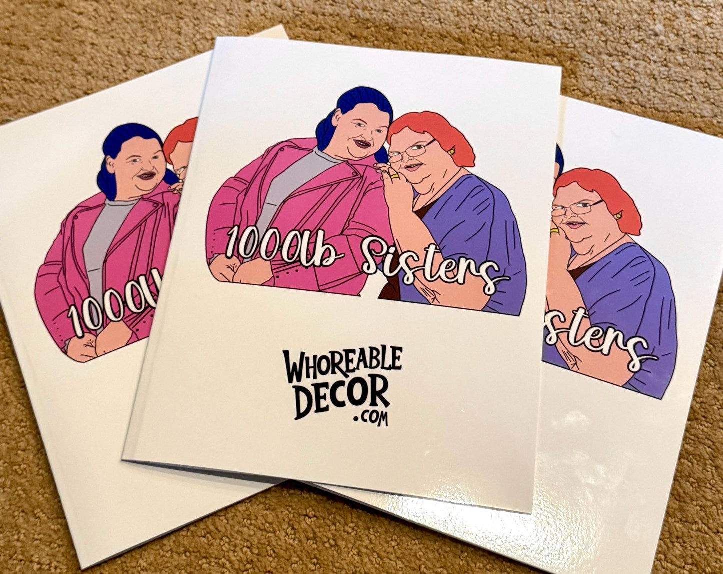 1000lb Sisters Coloring Book - Physical Copy
