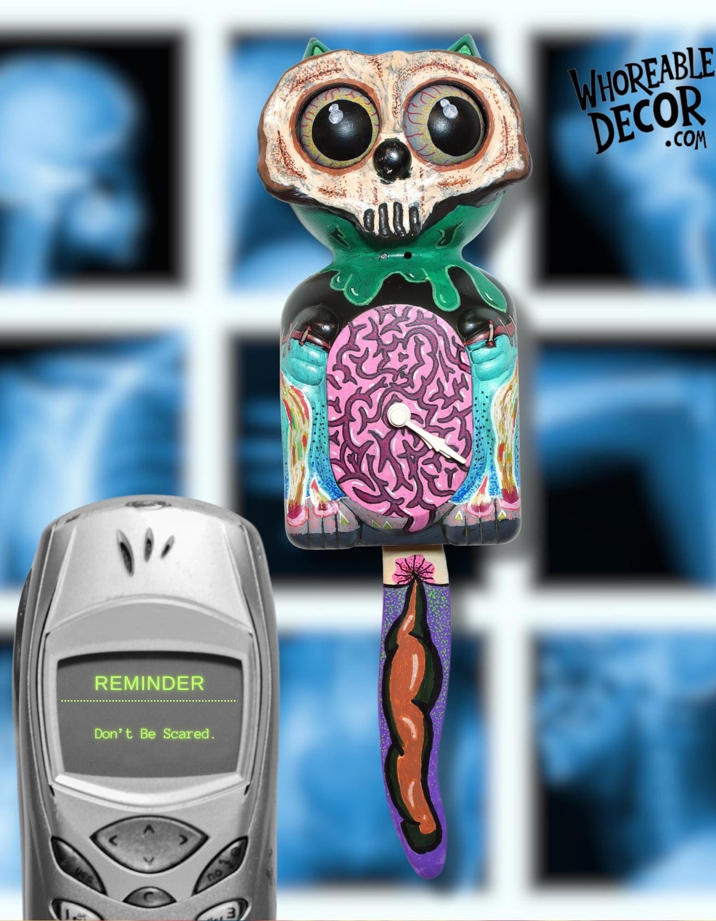 Gnarly Creature - Kit Cat Klock