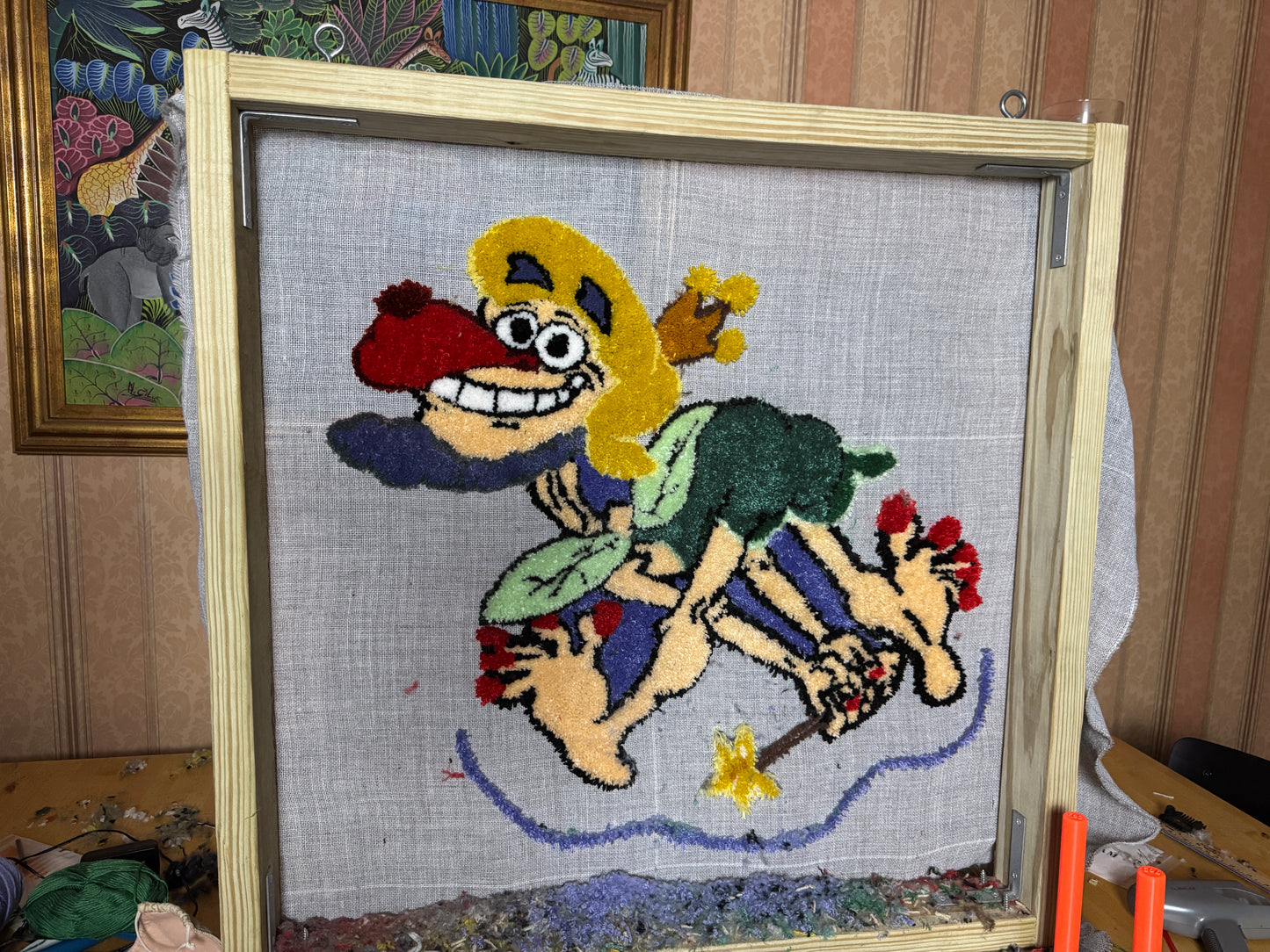 Nerve Ending Fairy - rug - Whoreable Decor