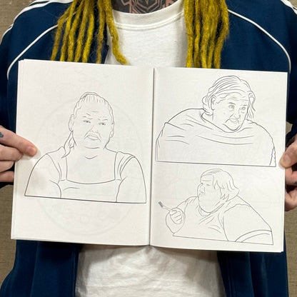 1000lb Sisters Coloring Book - Second Helping - Physical Copy - Whoreable Decor