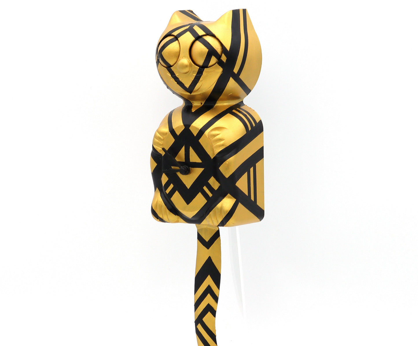 Gold dust - Custom Kit Cat Clock