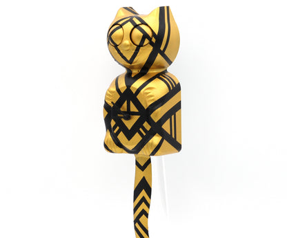 Gold dust - Custom Kit Cat Clock
