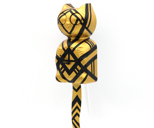 Gold dust - Custom Kit Cat Clock