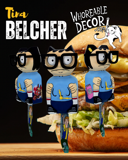 The Belcher Family - Custom Kit Cat Clock - Whoreable Decor