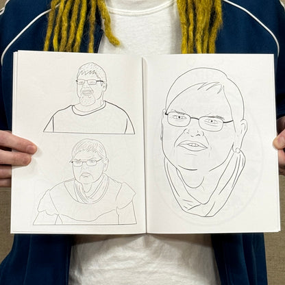 1000lb Sisters Coloring Book - Second Helping - Physical Copy - Whoreable Decor