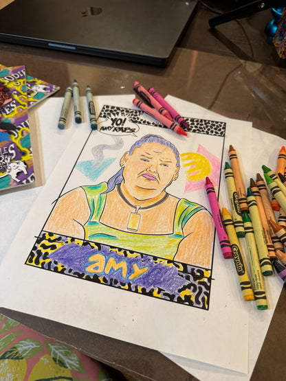 1000lb Sisters Coloring Book - Second Helping - Physical Copy - Whoreable Decor