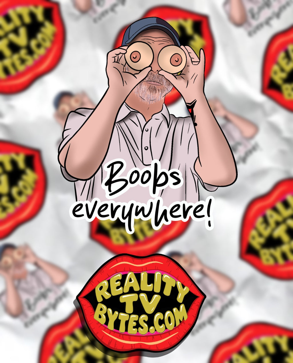 1000lb sisters - Brian - Boobs Everywhere - Sticker