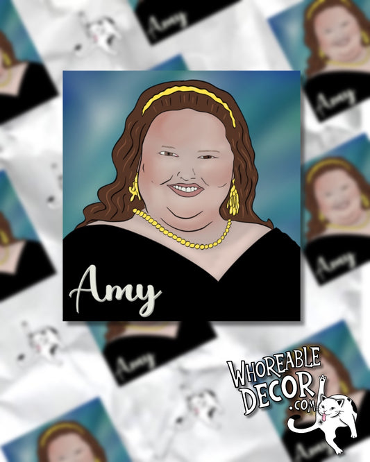 1000lb Sisters - Amy - high school yearbook - Sticker