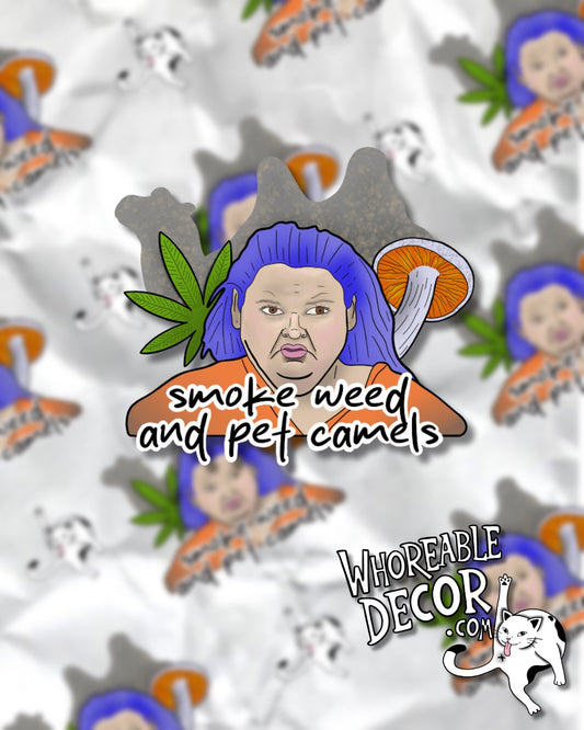 1000lb sisters - Amy - Smoke weed and pet camels