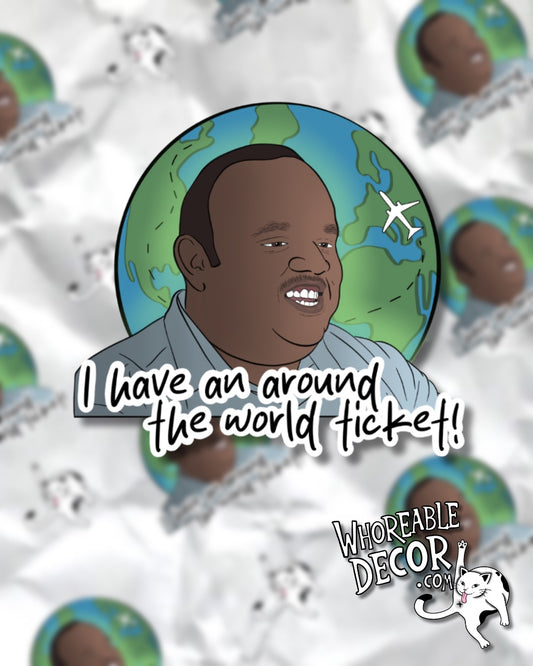 Love On The Spectrum - Around the World Ticket Subodh - sticker